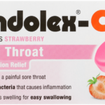 Andolex-c Strawberry Sore Throat Lozenges 16pk