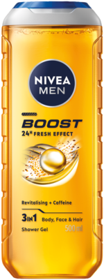 Nivea MEN Boost 3-in-1 Shower Gel 500ml
