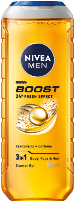 Nivea MEN Boost 3-in-1 Shower Gel 500ml