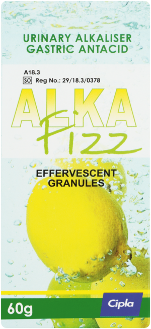 Cipla Alka Fizz Effervescent Granules Gastric Antacid 60g