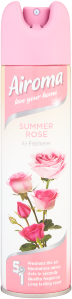 Airoma 5-in-1 Summer Rose Air Freshener 210ml