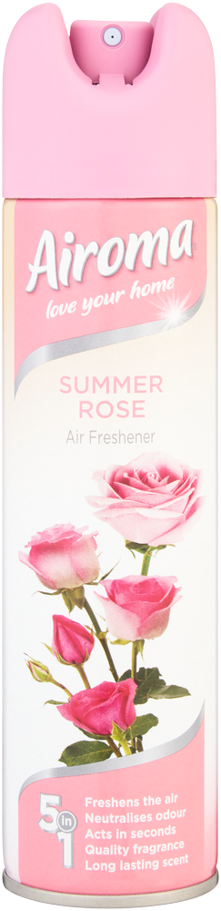 image-0 Airoma 5-in-1 Summer Rose Air Freshener 210ml