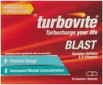 Turbovite Blast Energy Capsules 30pk