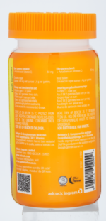 Gummy Vites Orange Flavour Immuno Support Jelly Bear Gums 60pk