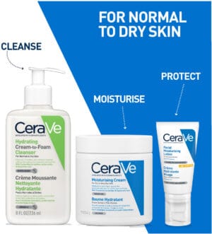 Cerave Hydrating Cream-to-Foam Cleanser 236ml