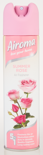Airoma 5-in-1 Summer Rose Air Freshener 210ml