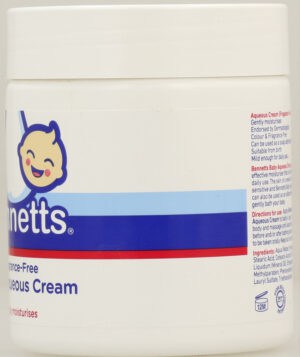 Bennetts Fragrance-Free Baby Aqueous Cream 500ml