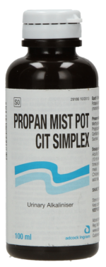 Propan Mist Pot CIT Simplex Urinary Alkaliniser 100ml