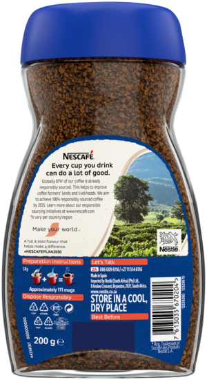 Nescafé Classic Decaf Soluble Coffee 200g