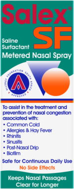 Salex Saline Surfactant Metered Nasal Spray 30ml