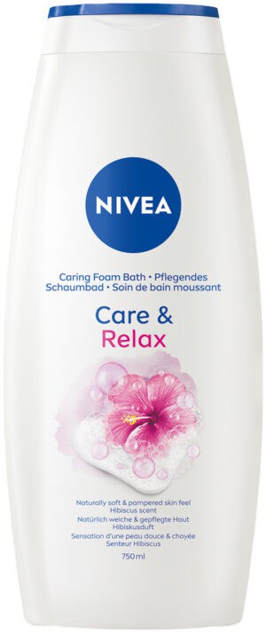 Nivea Care & Relax Foam Bath 750ml