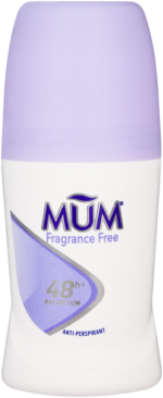 MUM Fragrance Free Anti-Perspirant Roll-On 45ml