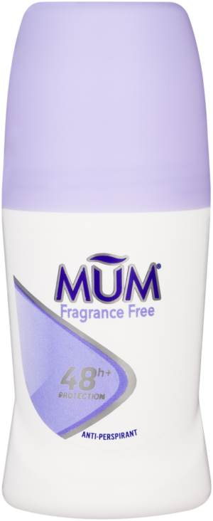 MUM Fragrance Free Anti-Perspirant Roll-On 45ml