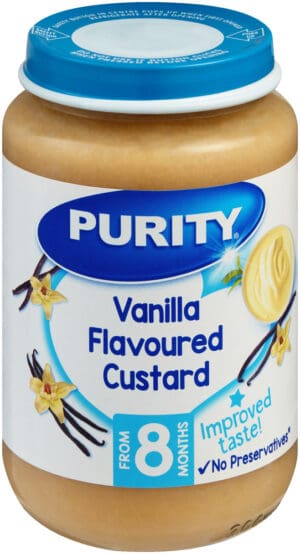 Purity From 8 Months Vanilla Flavoured Custard 200ml