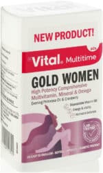 Vital Multitime Gold Women Capsules 60pk