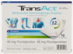 Transact Medicated Pain Relief Patch 10pk