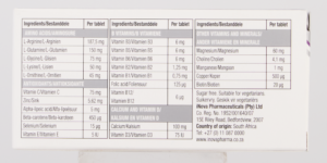 Staminogro Daily Multivitamin Supplement Tablets 30pk