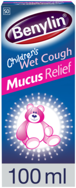 Benylin Mucus Relief Children's Wet Cough Syrup 100ml