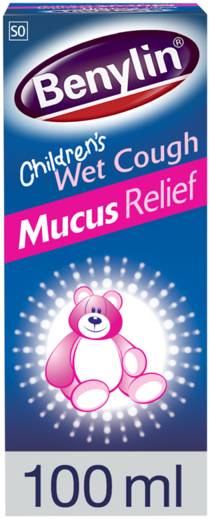 Benylin Mucus Relief Children's Wet Cough Syrup 100ml