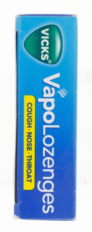 Vicks VapoLozenges Honey Lemon Menthol Lozenges 24pk