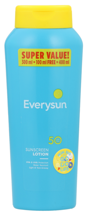 Everysun SPF 50 Sunscreen Lotion 400ml