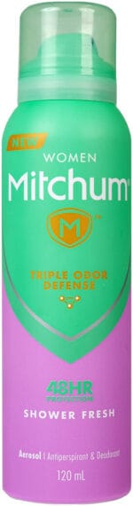 Mitchum Women Shower Fresh Antiperspirant & Deodorant Aerosol 120ml