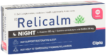 Relicalm 100mg L-theanine Night Tablets 20pk