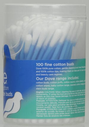 Dove Buds Cotton Wool 100s