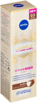 Nivea Luminous630 Dark SPF 30 3-in-1 Anti Dark Marks CC Fluid 40ml