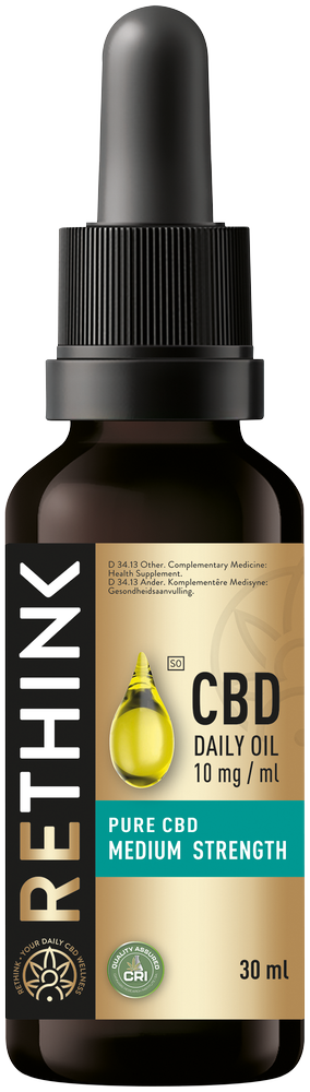 Rethink 300mg CBD Daily Oil 30ml