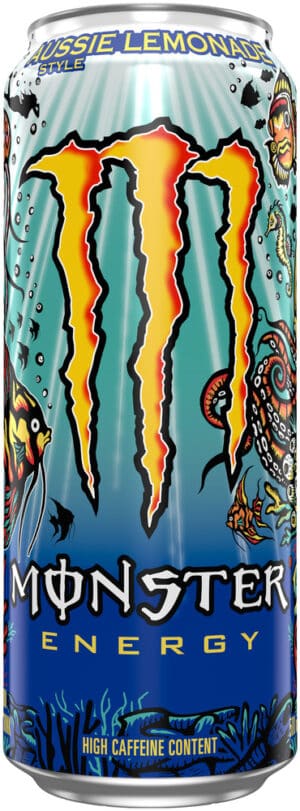 image-0 Monster Aussie Style Lemonade Energy Drink 500ml