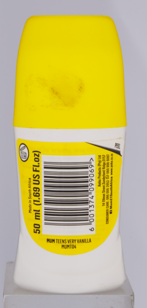 MUM Teen Very Vanilla Anti-Perspirant Roll-On 50ml