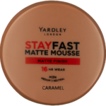 Yardley Stayfast M3N Caramel 16HR Mousse Foundation 12g