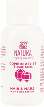 Natura Hair & Nails Combin Assist Tissue Salt Tablets 125pk