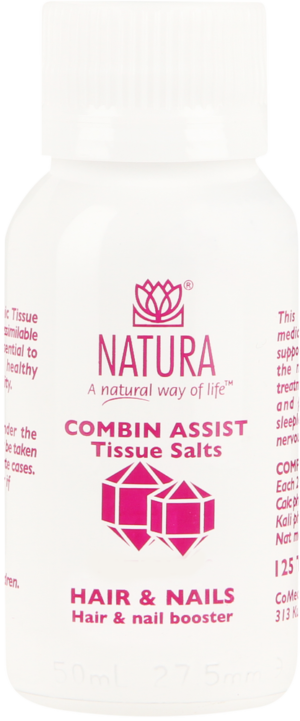 Natura Hair & Nails Combin Assist Tissue Salt Tablets 125pk