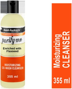 Aunt Jackie's Flaxseed Collection Purify Me Moisturizing Co-Wash Cleanser 355ml