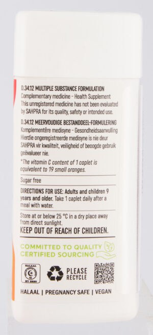 Vital Maxi-Vitamin C 1000 mg Caplets 30s
