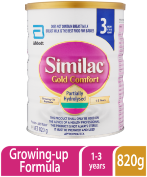 Similac Gold Comfort 3 Growing-Up Formula 820g
