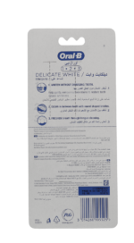 Oral-b 123 Medium Delicate White Toothbrush 4pk