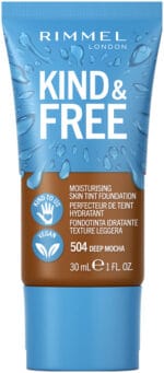 Rimmel Kind & Free Deep Mocha Moisturising Skin Tint Foundation 30ml