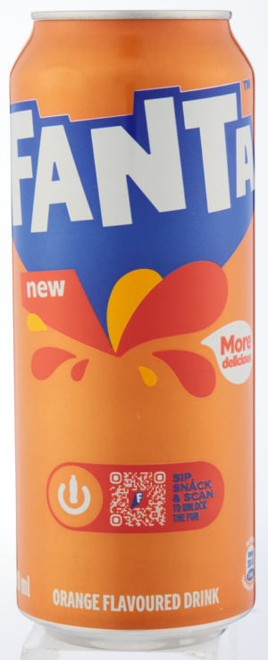 Fanta Orange Flavoured Soft Drink 500ml