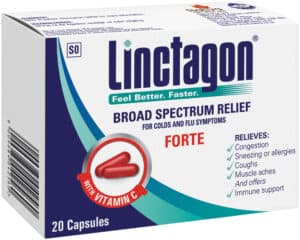 Linctagon Broad Spectrum Relief Capsules 20pk