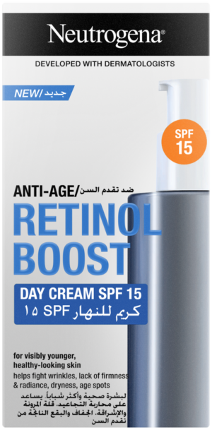 image-0 Neutrogena SPF 15 Retinol Boost Day Cream 50ml