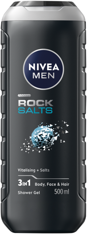 Nivea MEN Rock Salts 3-in-1 Shower Gel 500ml