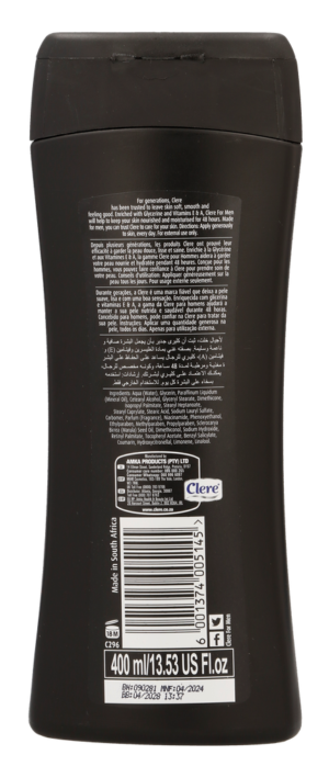 Clere Smooth Body Lotion 400ml