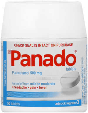 Panado Paracetamol Tablets 50pk