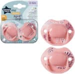 Tommee Tippee 0-6 Months Moda Soothers 2pk