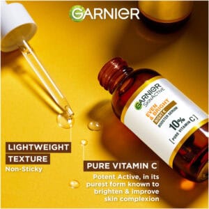 Garnier SkinActive Even & Bright Vitamin C Night Booster Serum 30ml