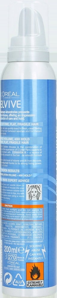L'oréal Paris Elvive Extra Volume Styliste Mousse 200ml