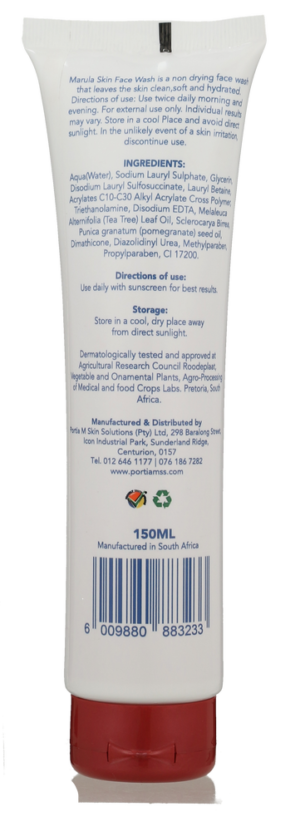 Portia M Pomegranate Face Wash 150ml